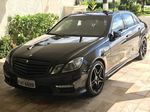 Mercedes-benz Classe E 63 Amg Envelopado Recente Vinho Fosco