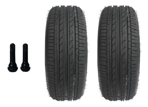 Kit 2 Pneu 185/60/15 Remold Com Borracha Vipal +2 Bicos