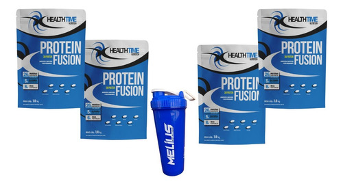 Kit Whey Protein Fusion 3w - 4x1,8kg (7.2kg) + Brinde