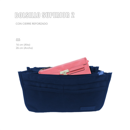 Organizador Ropa Makeup Viaje Porta Documentos Mediano Avion