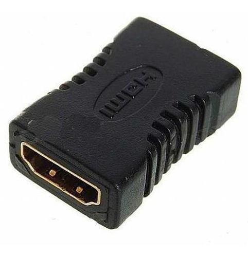 Emenda Hdmi Fêmea X Hdmi Fêmea Banhado A Ouro Hdmi 1.4