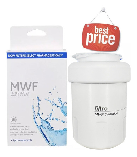 Filtro De Agua Para Refrigerador Mwf Ge Mabe Original Nuevo