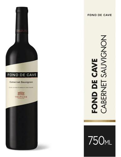 Botella De Vino Tinto Cabernet Sauvignon Fond De Cave X750ml