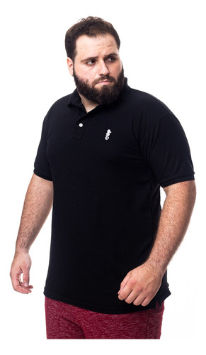 Camiseta Gola Polo Camisa Masculina Extra Plus Size G1 G2 G3