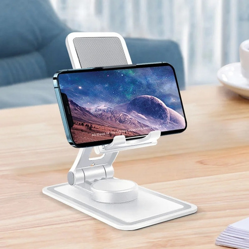 Soporte Base Porta Celular Para iPad Tablet Escritorio 360