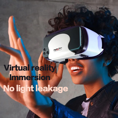 Vr Headset With Controller Adjustable 3d Vr Glasses Virtual