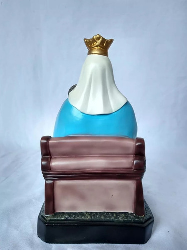 Imagem De Nossa Senhora Da Saude 22 Cm Cor Pintura A Mão