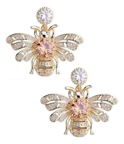 2 Aretes De Mariposas Resplandecientes: Accesorios 2 Piezas