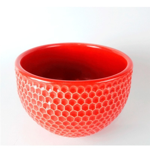 Imagen 2 de 2 de Bowls Cerámica Artesanal - Bowl Artesanal Rojo