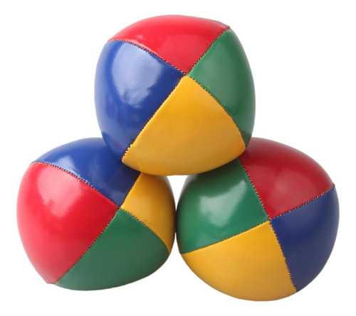 3 Bolas De Malabarismo Con Bolsa De Arcoíris