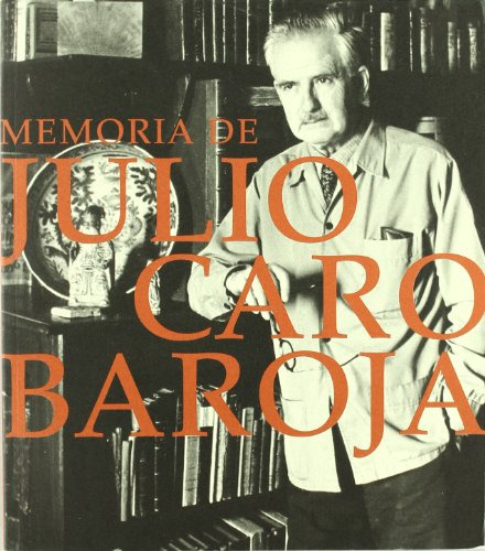 Libro Memoria De Julio Caro Baroja De Varios Acción Cultural