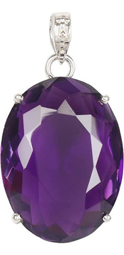 Gemhub Colgante De Amatista Violeta De 127 Quilates Con