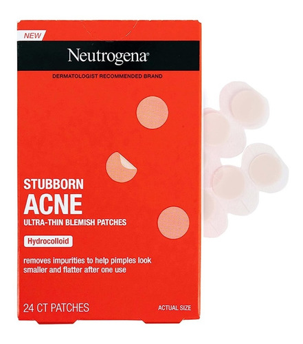 Parches De Hidrocoloide Acne Neutrogena  Para Espinillas 24u