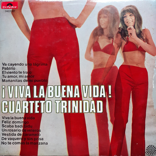 Vinilo Cuarteto Trinidad (viva La Buena Vida)
