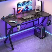 Comprar Escritorio Gamer Lafulaifu Moderno Multifuncional Ergonómico Escritorio Minimalista Audifonos Gamer Ganchos Para Escritorio Laptop Pc Estructura Metal Mesas De Madera Escritorios Juveniles negro