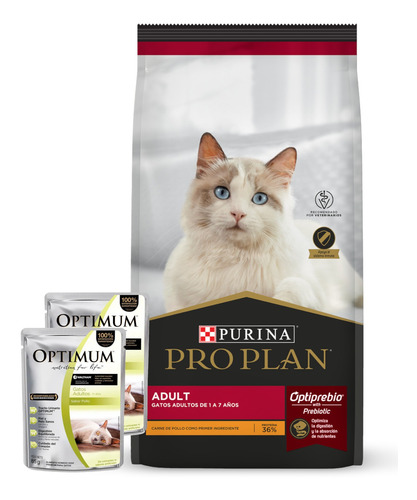 Pro Plan Gato Adulto 3kg + Promo -ver Foto+ Envío Todo Uy!