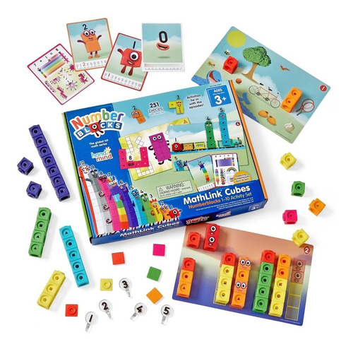 Numberblocks® Cubos De Matemáticas Educativos 251 Piezas