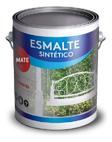 Esmalte Sintético Terminacion Mate 250 Ml  - Maderas Y Metal