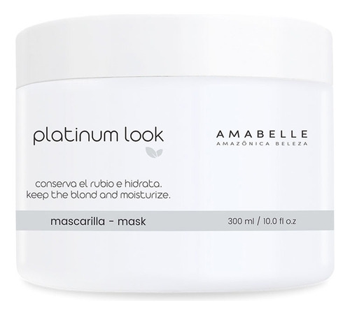 Mascarilla Amazonica Platinum - mL a $263