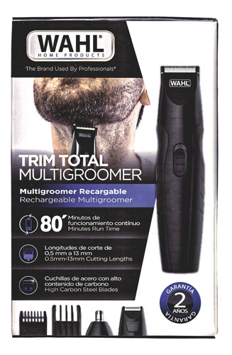 Máquina Multigroomer Recargable Trim Total Wahl C/accesorios