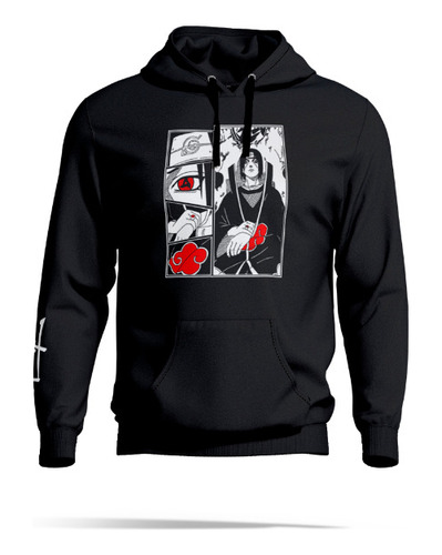 Itachi Modelo 1 - Buzo Canguro Unisex - Anime Naruto 0