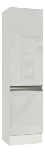 Armário de Cozinha Paneleiro Madesa Smart 100% Mdf 2 Portas Branco Brilho G265000911