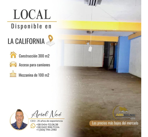 (#1082) Local Comercial De 300 M2 La California, Caracas