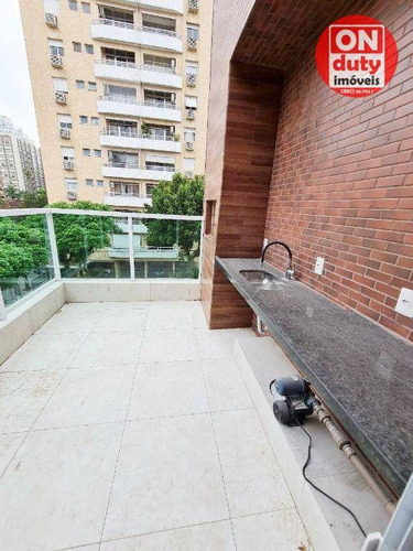 Imagem 4 de 30 de Triplex Com 3 Dormitórios À Venda, 190 M² Por R$ 1.150.000 - Gonzaga - Santos/sp - Vl0027