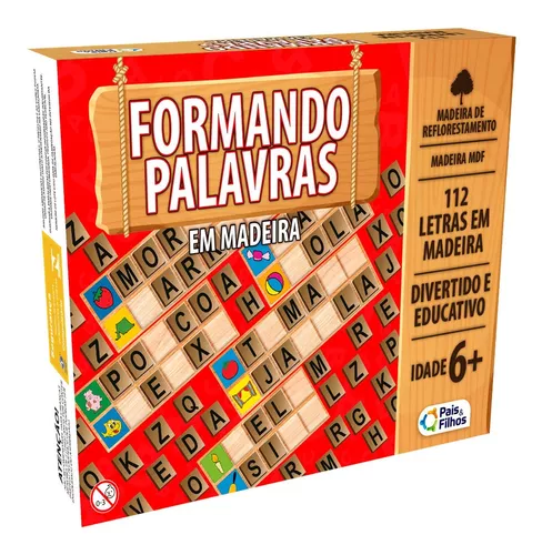 Jogo para alfabetização o que tem dentro da palavra