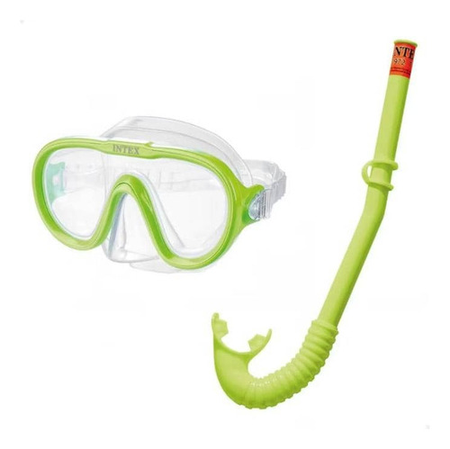 Set Buceo Para Niños Y Adultos Intex Adventurer