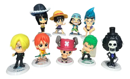 Figuras Mugiwaras Chibi X9
