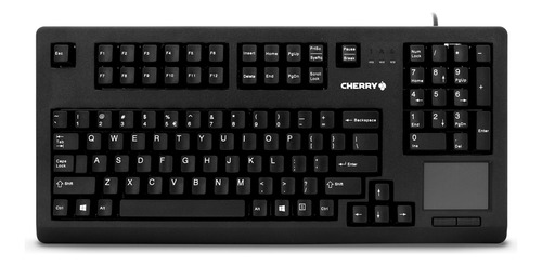 Teclado Cherry Compact Qwerty Mechnical Usb Con Touchpad 104