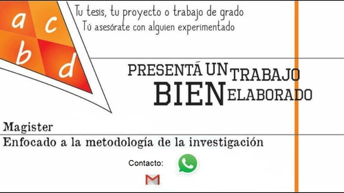 Asesorías Levp Trabajos De Grado-tesis