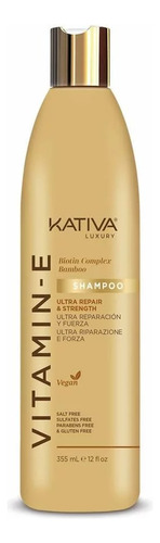Kativa Shampoo Vitamin E Ultra Reparacion 355ml