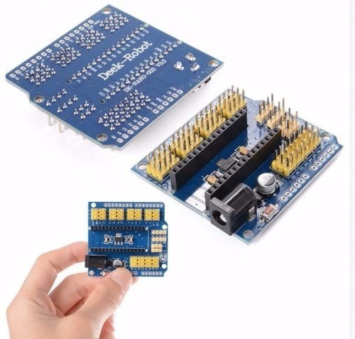 Placa De Expansão Shield Adaptador Base Arduino Nano V3.0