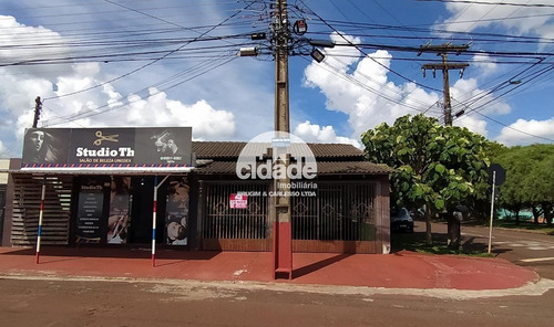 Imagem 1 de 3 de Casa Comercial À Venda, 5 Quartos, 2 Vagas, Floresta - Cascavel/pr - 13708