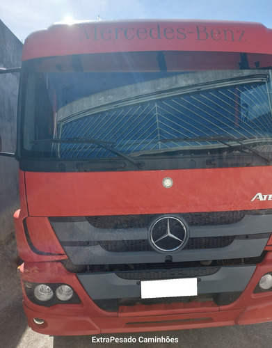 Mb Atego 2426 Semi Leito Truck Carroceria Madeira 16 Palets