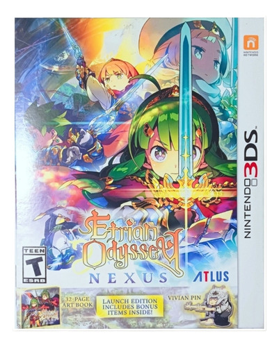 Etrian Odyssey Nexus Nintendo 3ds Lauch Edición 