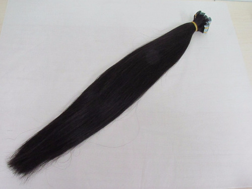 Megahair Fita Adesiva Castanho Humano 100g - 60 Fitas -60cm