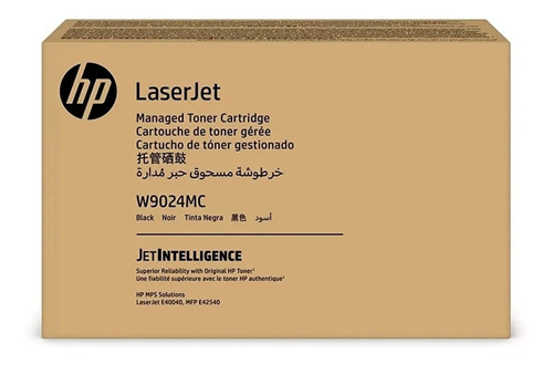 Hp Toner Negro De Alto Rendimiento W9024mc E40040 E42540