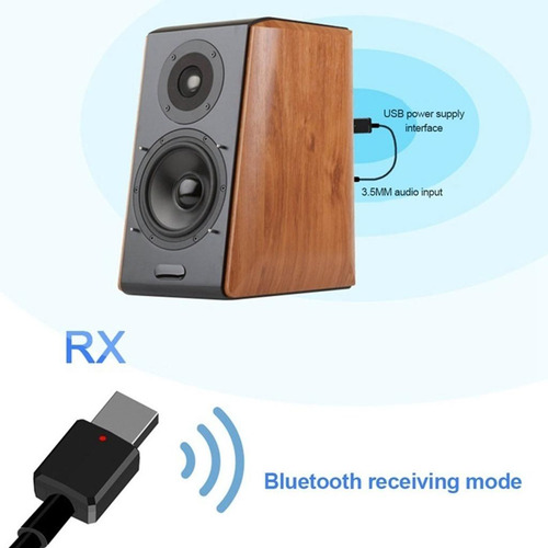 Convertidor 2 En 1 Bluetooth V5.0 Inalámbrico 10m Para