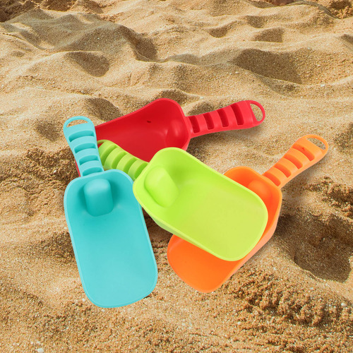 4 Palas De Playa Para Niños: Pala Para Jugar Con Arena, De C