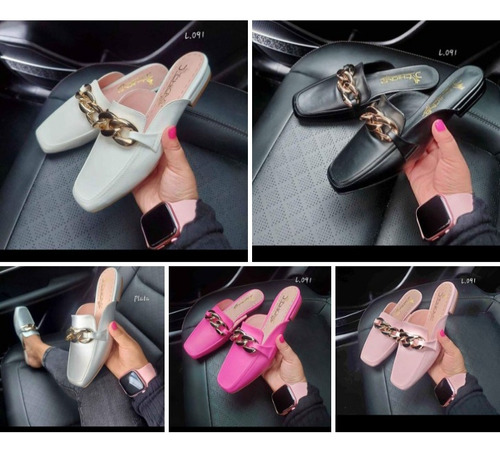 Zapatos Para Mujer Mules Flats Envío Gratis 