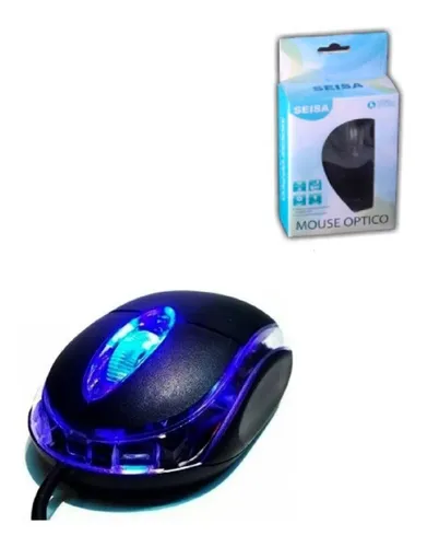 Mini Mouse Raton Optico Alambrico Ergonomico Rueda 3d 1000dp