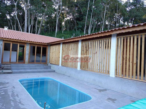 Imagem 6 de 19 de Chácara Com 2 Dormitórios À Venda, 750 M² Por R$ 415.000,00 - Correas - Arujá/sp - Ch0137