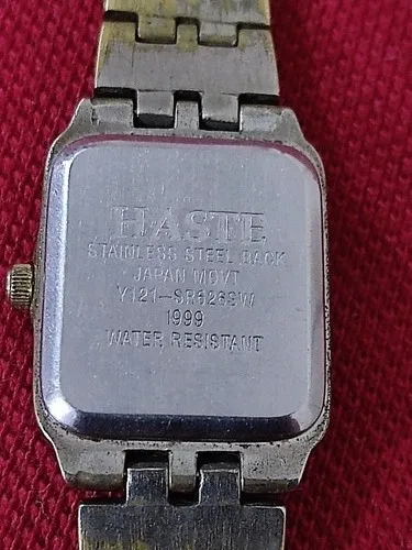 Reloj haste stainless steel back hotsell