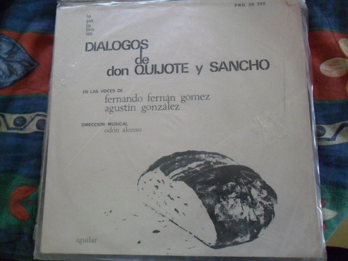 Lp Dialogos De Don Quijote Y Sancho