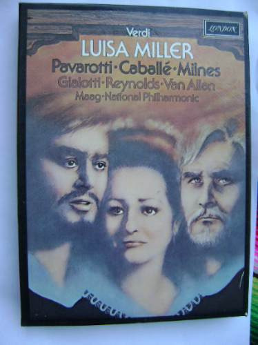 Ópera Luisa Miller / Giuseppe Verdi / Excelente Estado /1976