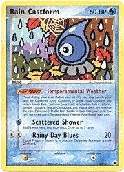 Carta Pokémon Rain Castform