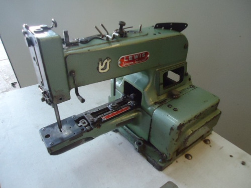 Maquina Costura Industrial Pregar Botão Lewis Union 3697
